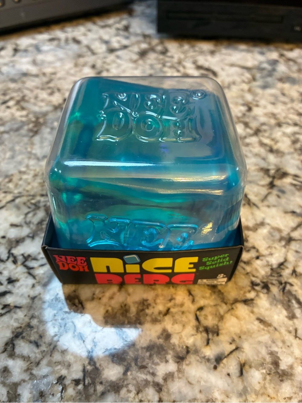 NeeDoh Nice  Berg Super Squish - Turquoise Teal